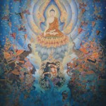 Name: มารผจญ/ Technique : acrylic on canvas / size: 170X140 Cm / Year: 2009