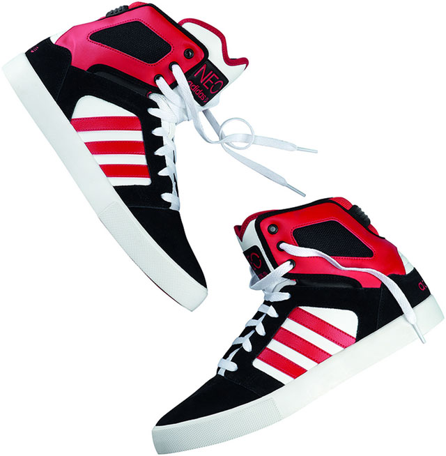 Adidas bbneo hi top hotsell