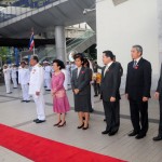คณะผู้จัดงาน รอรับเสด็จฯ